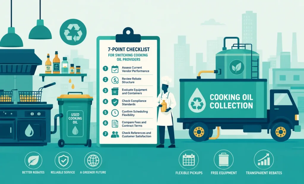 Switching Used Cooking Oil Providers