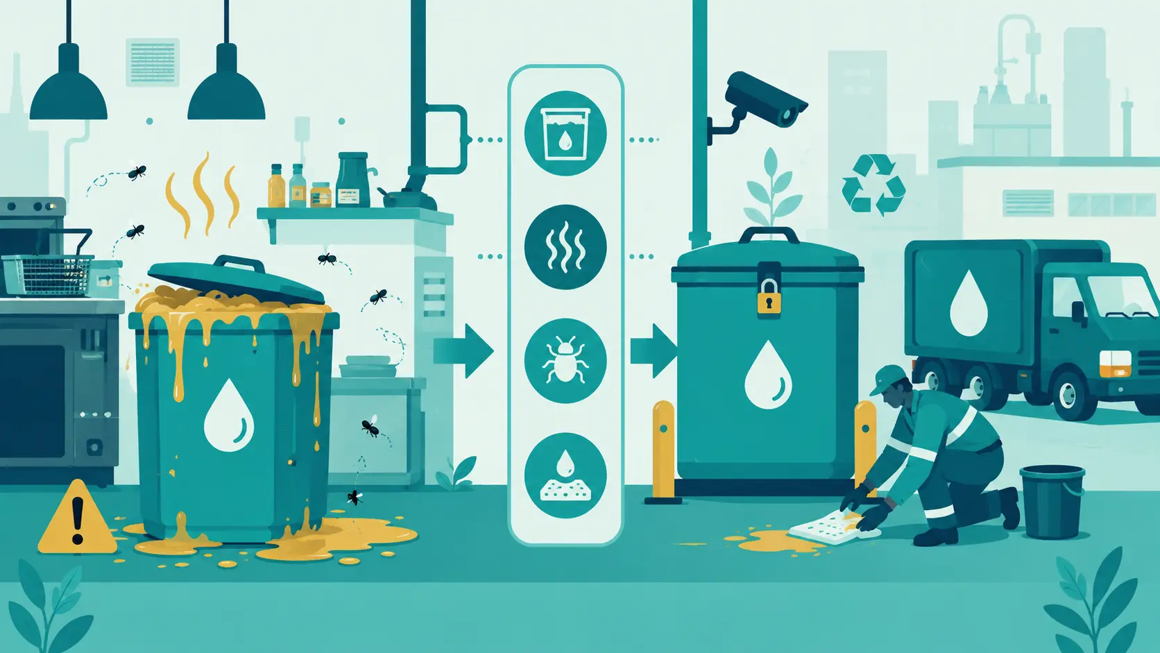 Troubleshooting Used Cooking Oil Issues: Overflows, Odors, Pests, and Spills