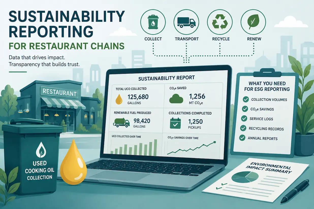 Sustainability Reporting for Restaurant Chains